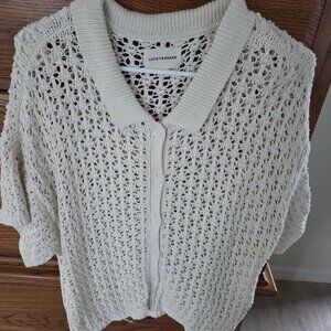 Lucky Brand Short Sleeve Sweater